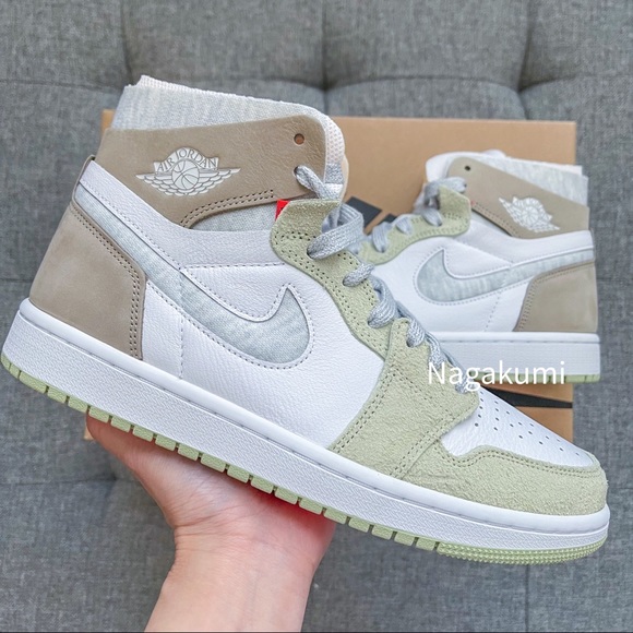 Jordan Shoes - 🫒 Nike Air Jordan 1 High Olive green shoes